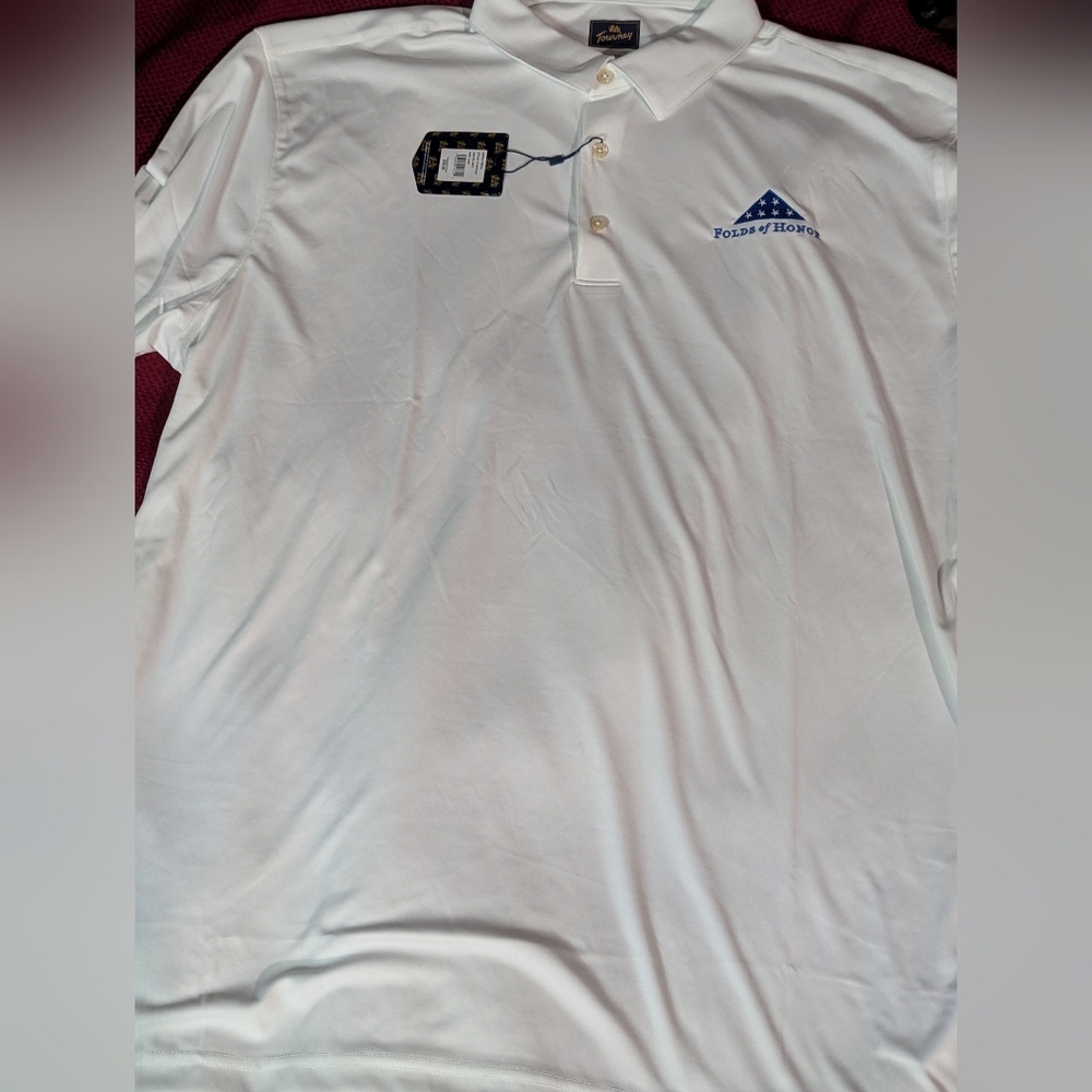 Tourney  White Polo Shirt